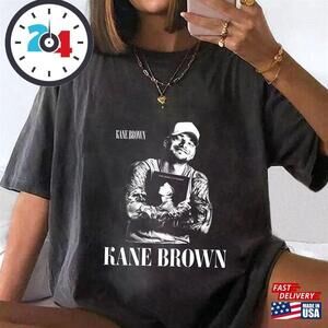 Kane Brown Country T-Shirt Tour Bullhead Shirt Classic Unisex
